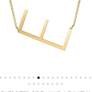 NWOT Initial Necklace